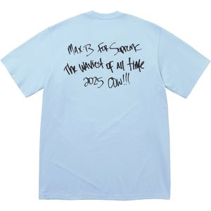 Supreme Max B Tee Powder Blue