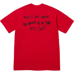 Supreme Max B Tee Red