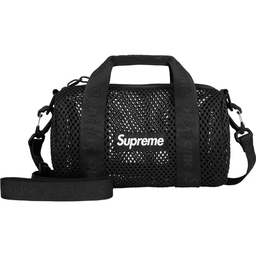 Supreme SS25 Mesh Mini Duffle Bag Black