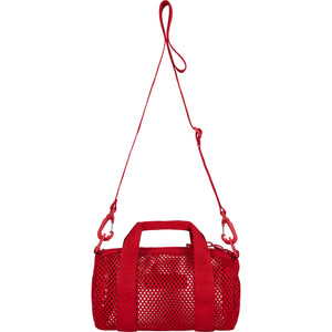 Supreme SS25 Mesh Mini Duffle Bag Red