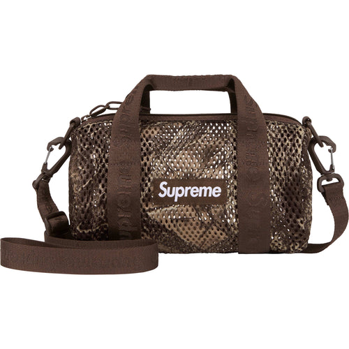 Supreme SS25 Mesh Mini Duffle Bag TrueTimber® Kanati Camo