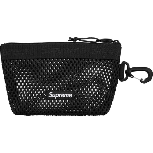 Supreme SS25 Mesh Mini Pouch Black