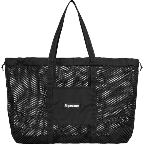 Supreme SS25 Mesh Tote Bag Black