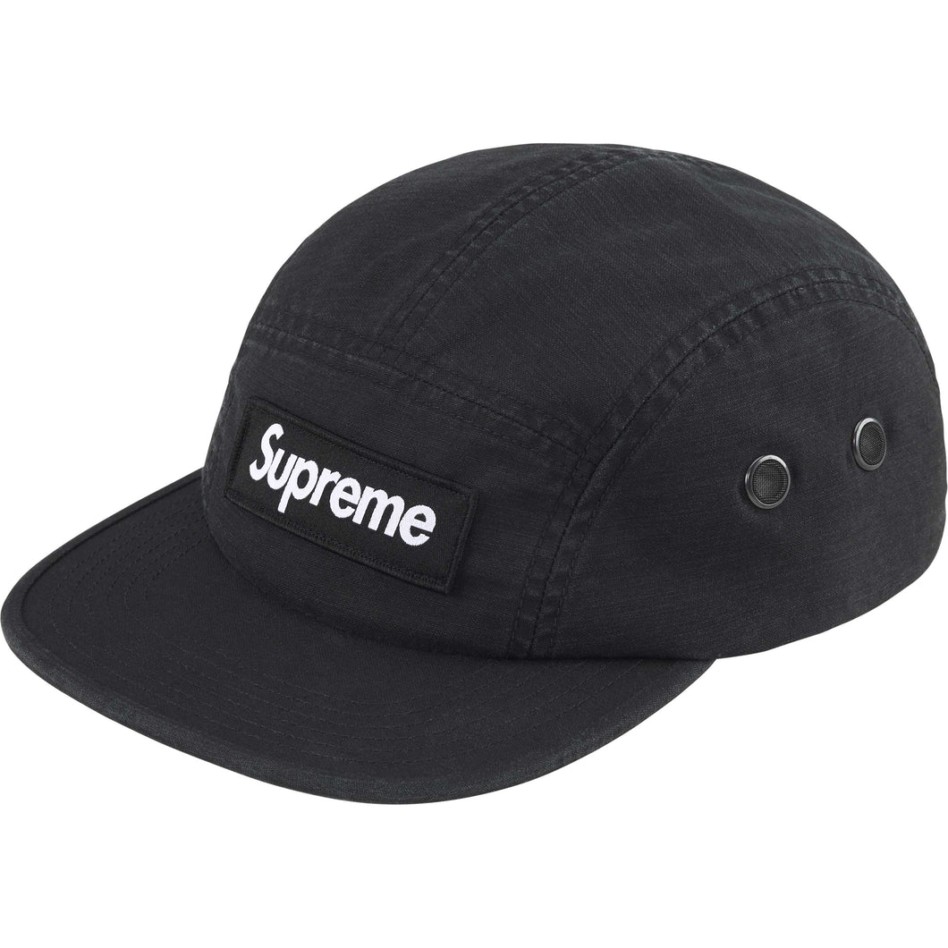 Supreme SS25 Military Camp Cap Black