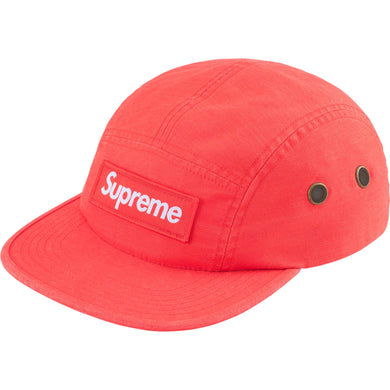 Supreme SS25 Military Camp Cap Coral