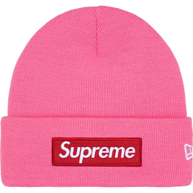 Supreme FW25 New Era® Box Logo Beanie Magenta