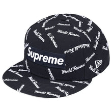 Supreme World Famous Box Logo New Era® Navy
