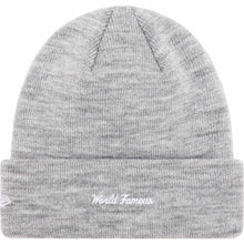 Supreme New Era® Box Logo Beanie Heather Grey