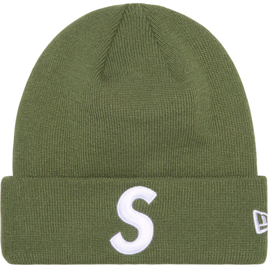 Supreme New Era® S Logo Beanie Olive