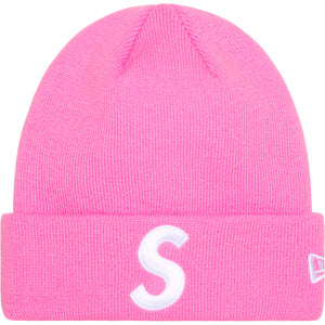 Supreme New Era® S Logo Beanie Pink