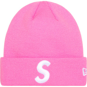 Supreme New Era® S Logo Beanie Pink