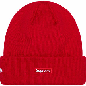 Supreme New Era® S Logo Beanie Red