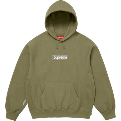 Supreme FW25 Box Logo Hooded Sweatshirt Olive