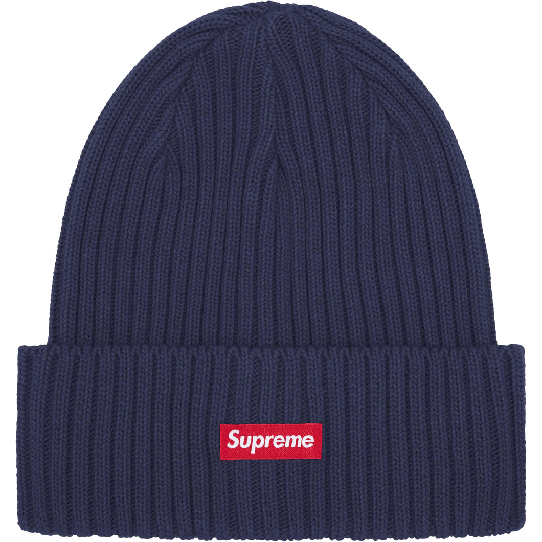 Supreme SS25 Overdyed Beanie Navy