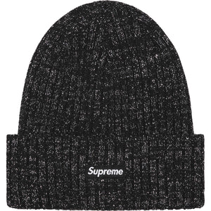 Supreme SS25 Overdyed Beanie Metallic Black