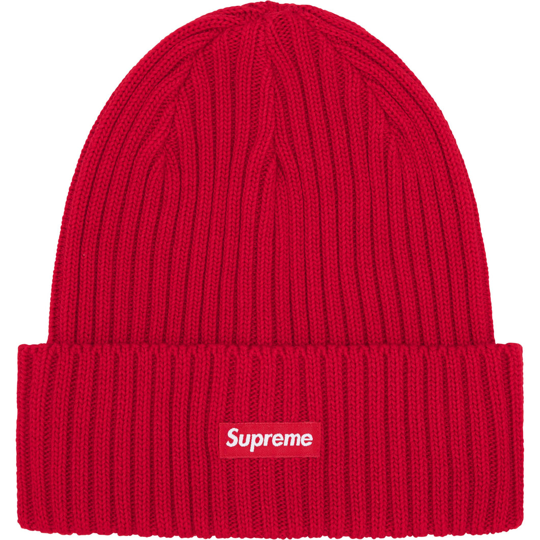 Supreme SS25 Overdyed Beanie Red