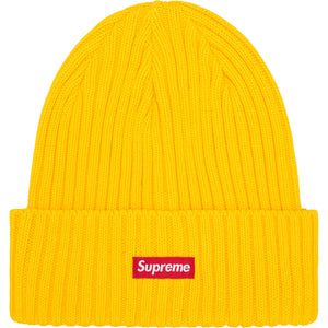 Supreme SS25 Overdyed Beanie Yellow