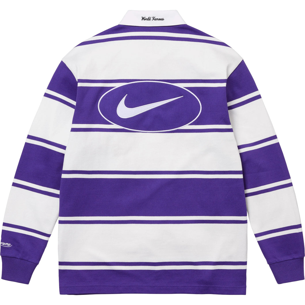 Supreme® Nike® Stripe Rugby Purple