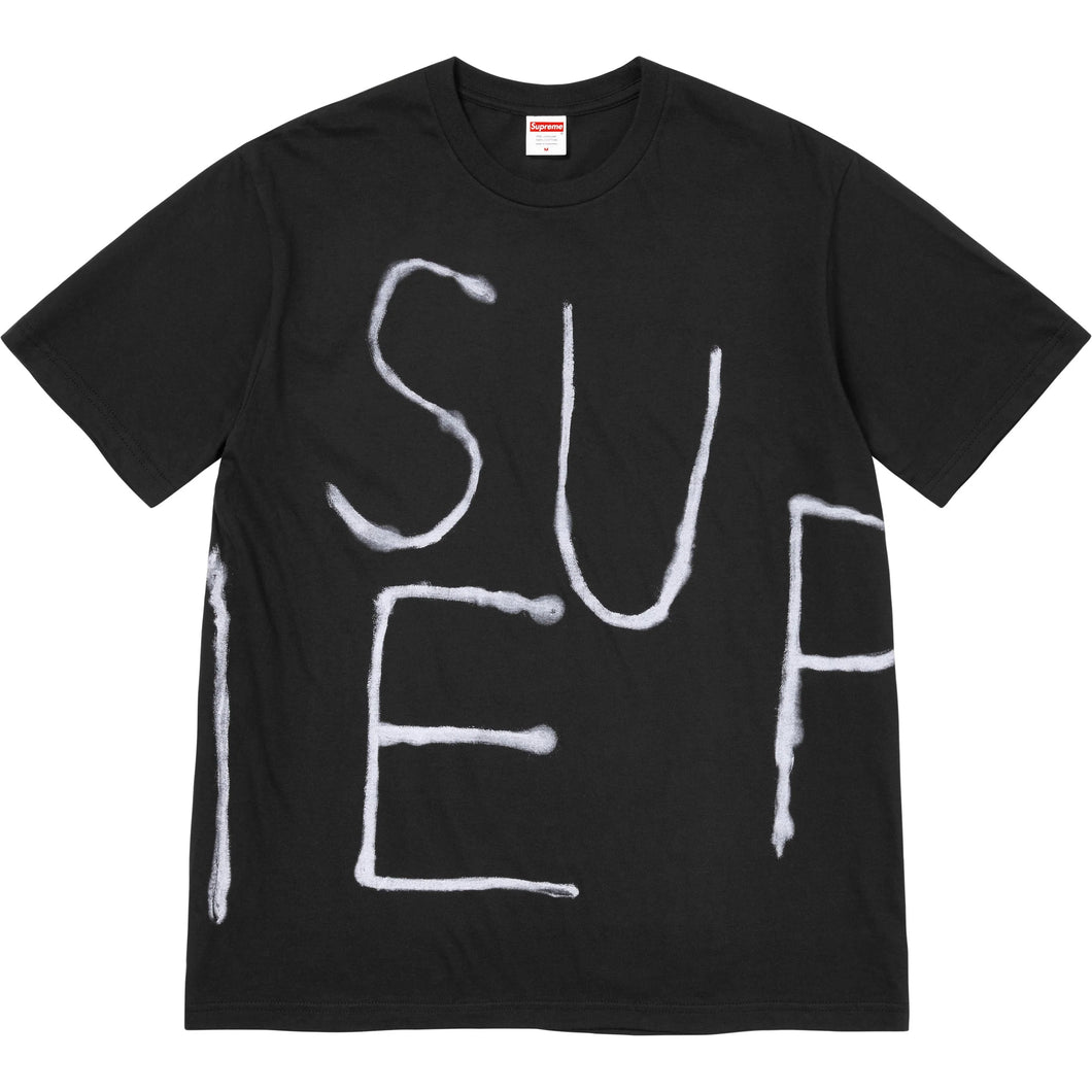 Supreme Painted Tee Black