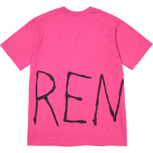 Supreme Painted Tee Fuchsia