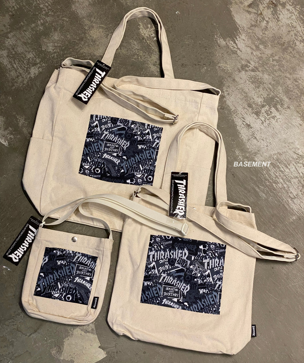 Thrasher Japan 2 Way Tote Shoulder Bag