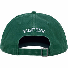 Supreme Pigment Coated S Logo 6 Panel Dark Green