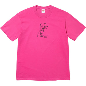 Supreme Piss Tee Fuchsia