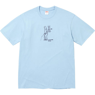 Supreme Piss Tee Powder Blue