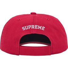 Supreme SS26 Embroidered Money Logo 6-Panel Red