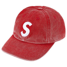Supreme Pigment Coated S Logo 6-Panel Red