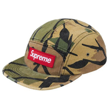 Supreme FW26 Military Camp Cap Spring Green Predator Camo