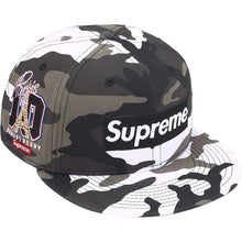 Supreme SS26 Shop Box Logo New Era® Snow Camo - Paris