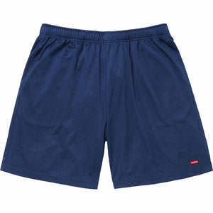 Supreme Small Box Baggy Mesh Short Navy