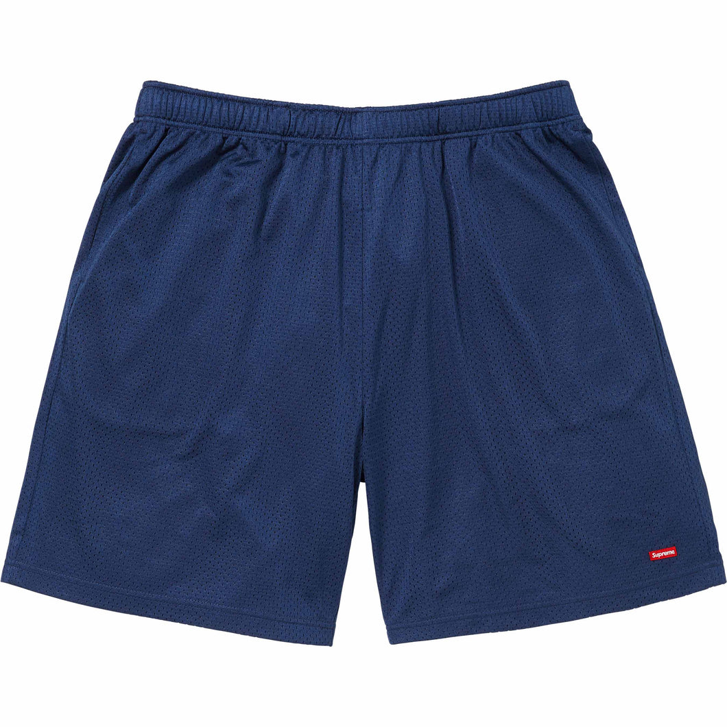 Supreme Small Box Baggy Mesh Short Navy