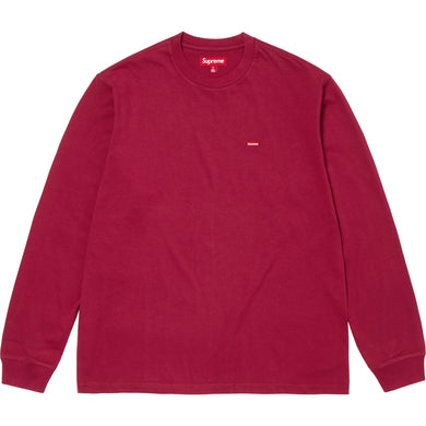 Supreme SS25 Small Box LS Tee Cardinal
