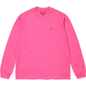Supreme SS25 Small Box LS Tee Pink