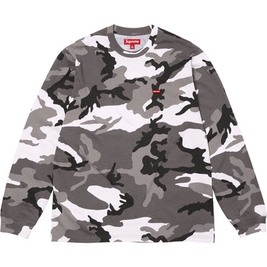 Supreme SS25 Small Box LS Tee Snow Camo
