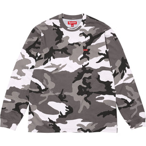 Supreme SS25 Small Box LS Tee Snow Camo
