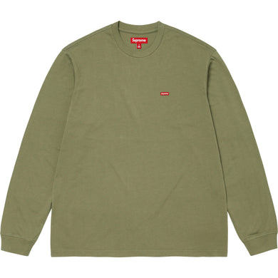 Supreme SS25 Small Box LS Tee Washed Olive