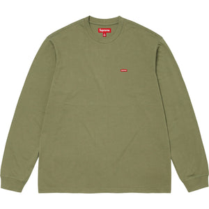 Supreme SS25 Small Box LS Tee Washed Olive