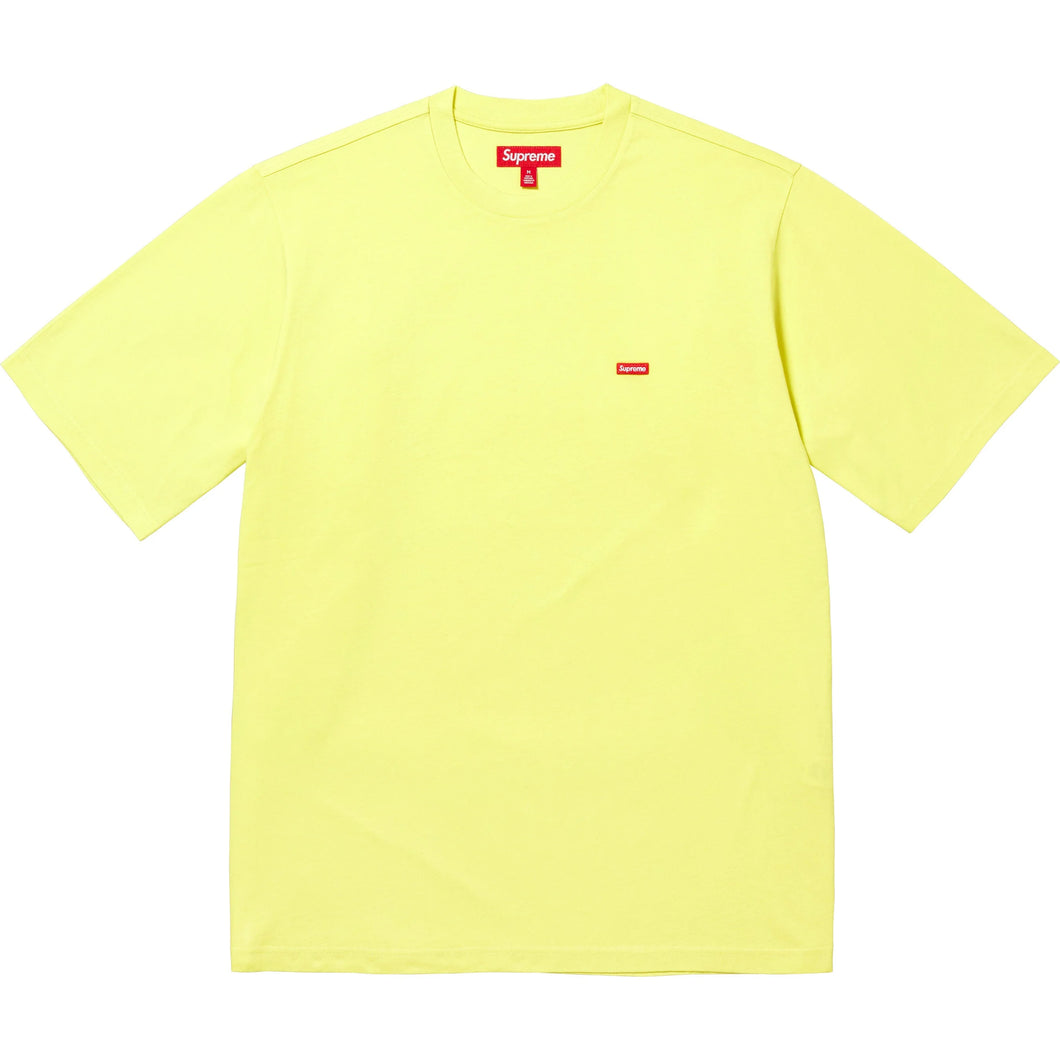 Supreme SS25 Small Box Logo Tee Bright Yellow