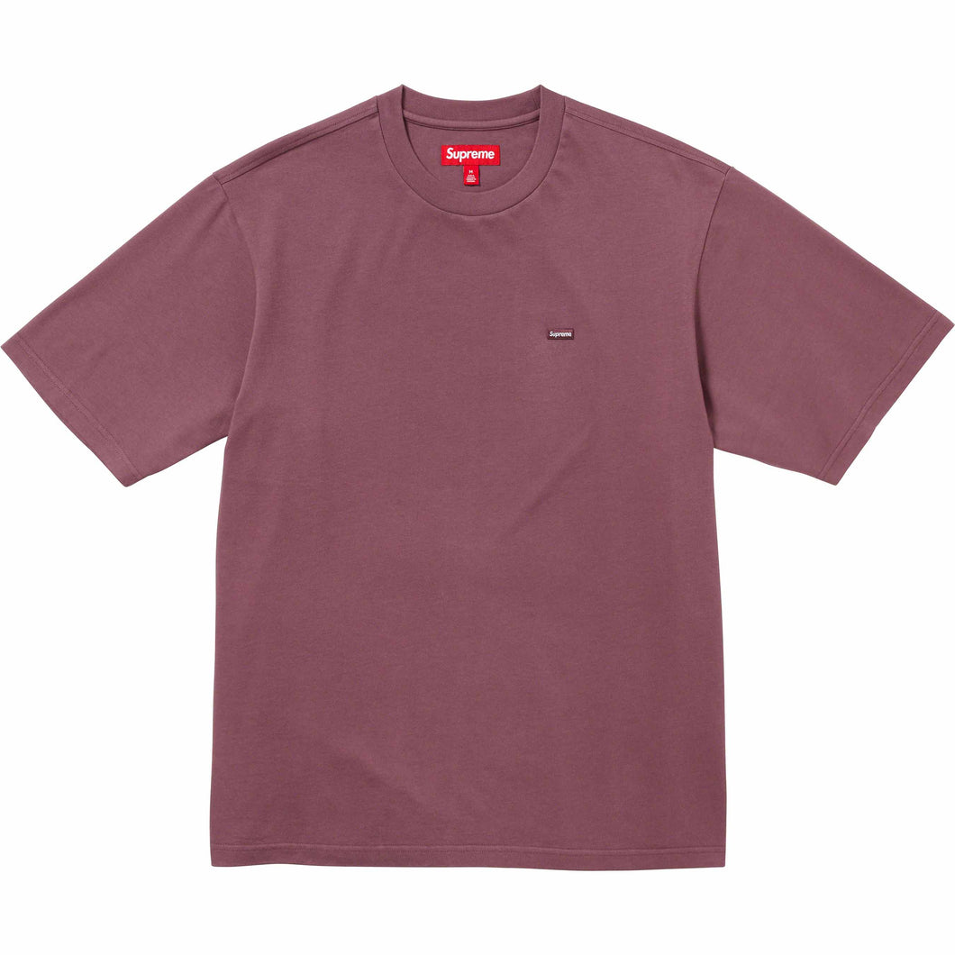Small Box Tee Washed Plum FW23