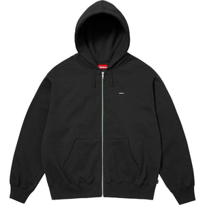 Supreme SS25 Small Box Zip Up Hooded Sweatshirt Black