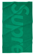 Supreme Tonal Logo Towel Green