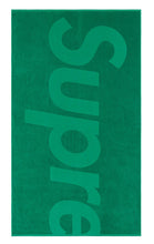 Supreme Tonal Logo Towel Green