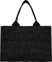 Supreme Woven Large Tote Bag Black