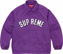Supreme Arc Denim Coaches Jacket Purple