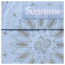 Supreme Reflective Bandana Anorak Blue