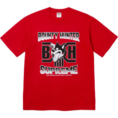 Supreme Bounty Hunter Wolf Tee Red
