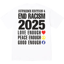 Supreme® Goodenough End Racism Tee White